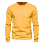 Long Sleeve T-Shirt // Yellow (XL)