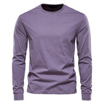 Long Sleeve T-Shirt // Purple (L)
