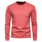 Long Sleeve T-Shirt // Red (XL)