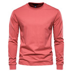 Long Sleeve T-Shirt // Red (XS)