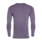 Long Sleeve T-Shirt // Purple (XS)