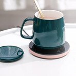 Desktop Coffee Heater // Pink