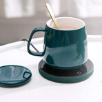 Desktop Coffee Heater // Green