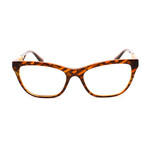 Women's 0VE3318 Optical Frames // Havana Print Monogram