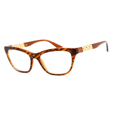 Women's 0VE3318 Optical Frames // Havana Print Monogram