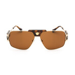 Men's 0VE225 Sunglasses // Gold