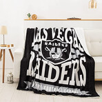 NFL Raiders Sherpa Oversized Throw