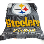 NFL Steelers Sherpa Oversized Throw