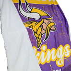 NFL Vikings Sherpa Oversized Throw