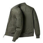 Liam Jacket // Army Green (L)