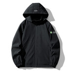 Hooded Jacket // Black (L)