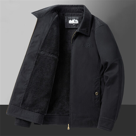 Aiden Jacket // Navy Blue (XS)