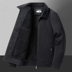 Aiden Jacket // Navy Blue (XL)