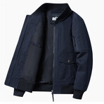 Liam Jacket // Navy Blue (L)