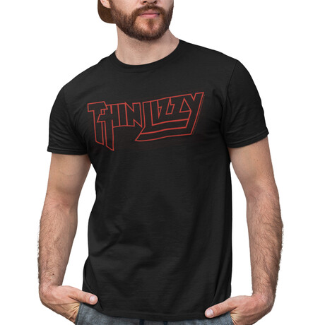 Thin Lizzy // Short Sleeve // Graphic T- Shirt // Logo (XS)