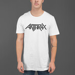 Anthrax // Short Sleeve // Graphic T- Shirt // Black Logo (S)