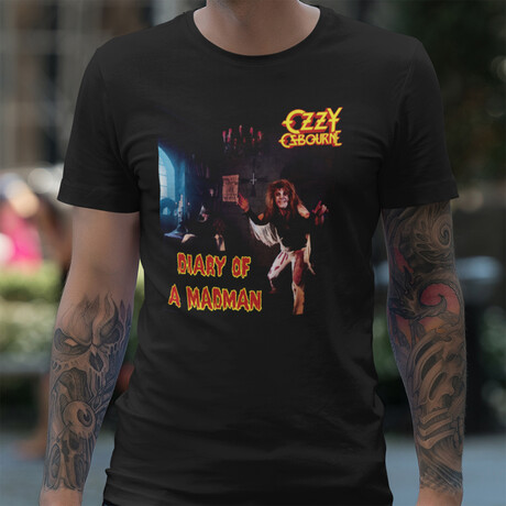 Ozzy // Short Sleeve // Graphic T- Shirt // Diary of a Madman (XS)