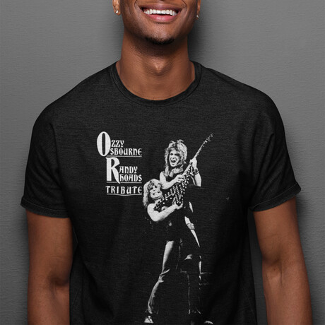 Ozzy // Short Sleeve // Graphic T- Shirt // Randy Rhoads Tribute (XS)