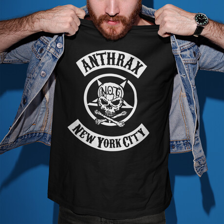 Anthrax // Short Sleeve // Graphic T- Shirt // New York City (XS)