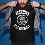 Anthrax // Short Sleeve // Graphic T- Shirt // New York City (S)