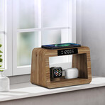 Bamboo Wireless Charging Station