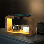 Bamboo Wireless Charging Station