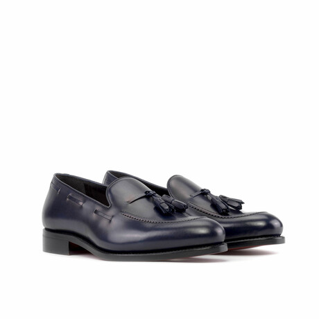 Rick Loafer Tassel // Navy Blue (US 7 // D // Regular)