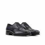 James Wingtip Derby // Navy Blue (US 7 // D // Regular)