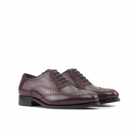 James Wingtip Derby // Burgundy (US 7 // D // Regular)