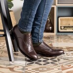 Paul Oxford Cap Toe // Brown (US 7 // D // Regular)