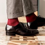 Paul Oxford Cap Toe // Black (US 7 // D // Regular)