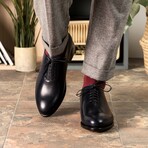 Tony Whole Cut // Navy Blue (US 7 // D // Regular)