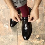 Tony Whole Cut // Black (US 7 // D // Regular)