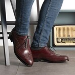 James Wingtip Derby // Burgundy (US 7 // D // Regular)