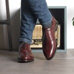James Wingtip Derby // Burgundy (US 7 // D // Regular)