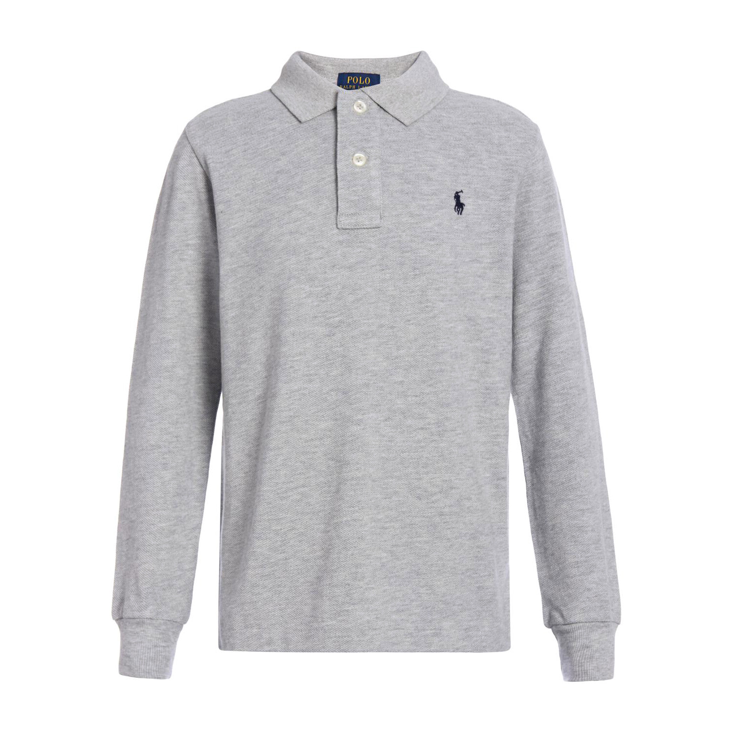 Long Sleeve Polo Shirt // Gray (XL) - Ralph Lauren Polos & T's