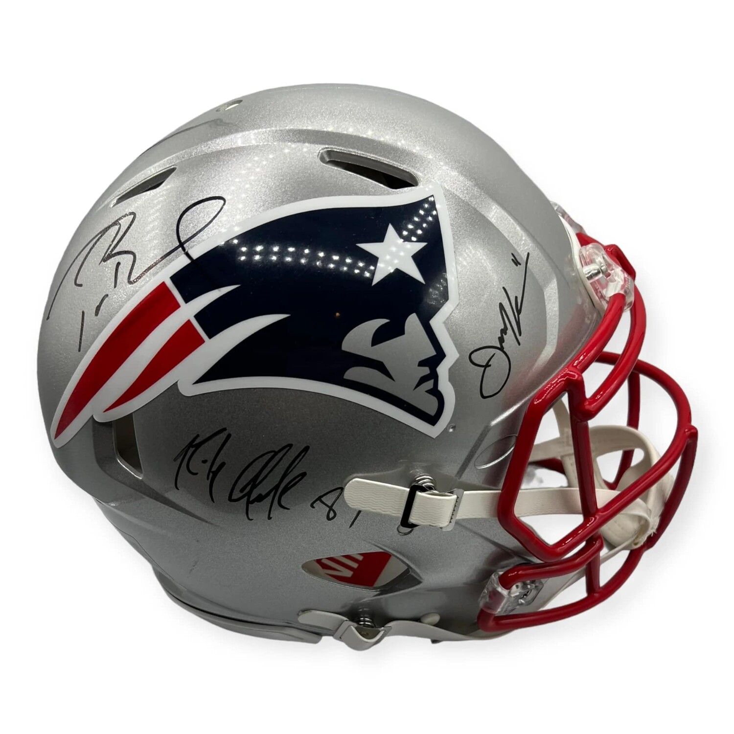 Rob Gronkowski Signed New England Patriots Speed Salute To