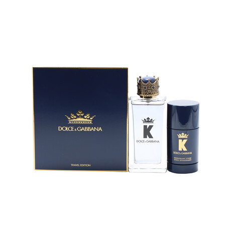 Dolce & Gabbana K Set // 3.3 oz EDT // 2.6 oz Deodorant