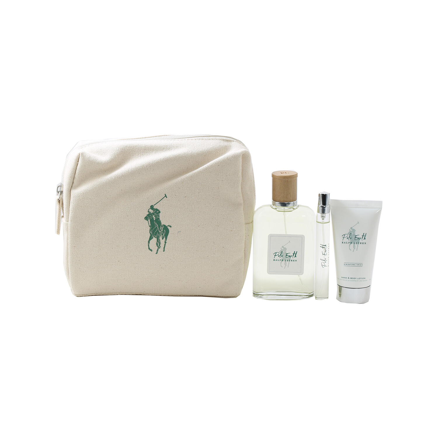 Ralph Lauren Polo Earth Set // 3.4 EDT // .34 EDT // 1.7oz Hand and Body  Lotion - Designer Fragrances - Touch of Modern