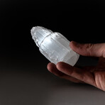 Genuine Small Cats-Eye Selenite Castle Tower // 187 g