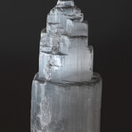 Genuine Small Cats-Eye Selenite Castle Tower // 187 g