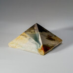 Genuine Polished Polychrome Pyramid // 1 lb