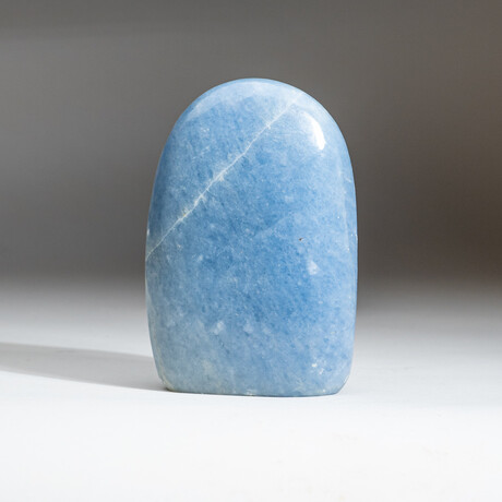 Genuine Polished Blue Calcite Freeform // 1.9 lb