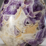 Genuine Polished Chevron Amethyst Freeform // 4 lb