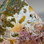 Genuine Polished Ocean Jasper Pyramid // 1 lb