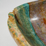 Genuine Polished Ocean Jasper Bowl // 5.5 lb