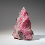 Genuine Polished Strawberry Quartz Flame // 2 lb