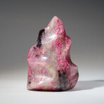 Genuine Polished Strawberry Quartz Flame // 2 lb