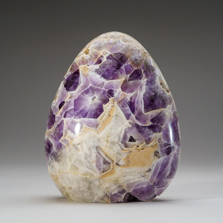 Genuine Polished Chevron Amethyst Freeform // 4 lb