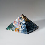Genuine Polished Ocean Jasper Pyramid // 1.5 lb